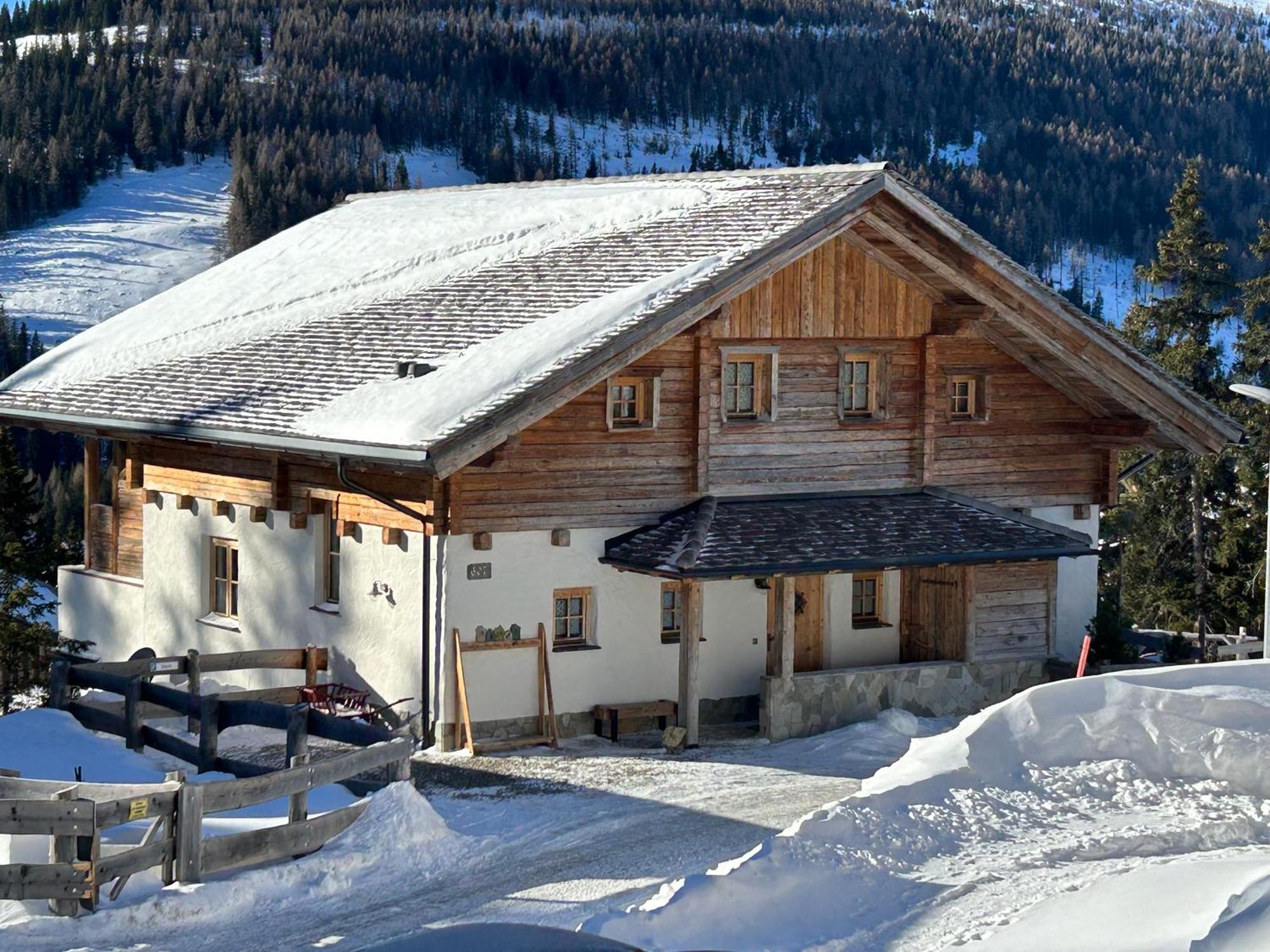 Almhaus Chalet Lachtal Oberwoelz Stadt Exteriör bild